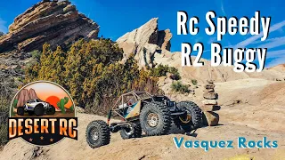Rc speedy buggy crawls Vasquez Rocks