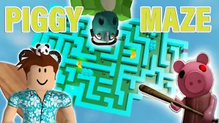 PIGGY BUILD MODE | Try to find me inside the Custom Roblox MAZE !