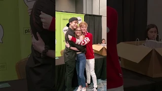 Shaina meets Sam and Colby!