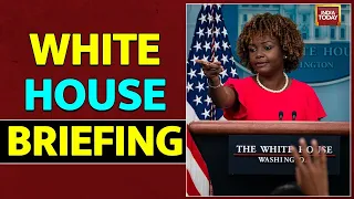 LIVE | US White House Briefing | US News Today | White House  | US Latest News | India Today LIVE