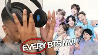 Sebastine Reacts to EVERY BTS MV in RELEASE ORDER!