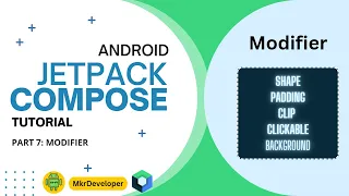 7 - MODIFIER in Jetpack Compose - Android Studio