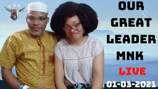 Live Broadcast By Our Great Leader Mazi Nnamdi Kanu. On this day the Ist Of March 2021