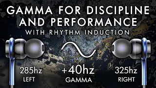 Gamma for Discipline & Performance - 40HZ Binaural Anti Procrastination