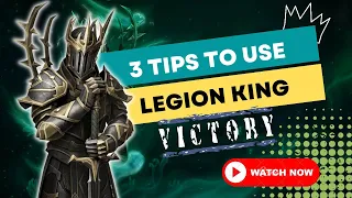 yeah🫡 My first 1vs3 with the legion king 👑 || useful tips for Level 6 KOTL || Shadow Fight Arena