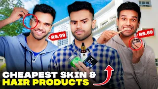 *ONLY ₹100* Every College Boy Needs These | Skincare & Hair care | BeYourBest Grooming by San Kalra