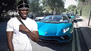 KSI and The Sidemen DRIVING Lamborghinis in London!!