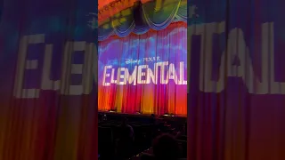 Disney Pixar's Elemental now playing at the El Capitan theater for a limited time