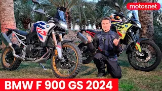 👉🏼 BMW F 900 GS 2024 / La probamos en "on y off-road" / Review en español / Presentación / motos.net