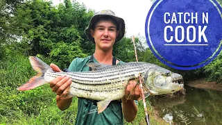 The Ultimate Bow Fishing Tigerfish Catch n Cook