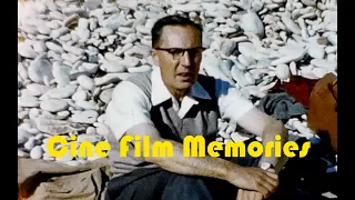 Yorkshire Seaside Holiday. Vintage 1958 Amateur Home Movie Cine Film