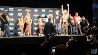 Connor McGregor UFC 178 Weigh Ins