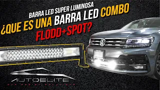 Barra LED 21in de ALTA LUMINOSIDAD Phillips con Estrobo | ¿Qué es una barra LED Combo Flood + Spot?