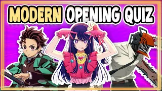 MODERN OPENING QUIZ [Super Easy - Super Hard] | 50 Openings