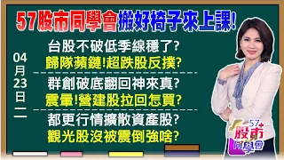 外資終結連9賣台股穩啦？超跌股3大指標搶反彈！輝達只要回檔都該買？黃仁勳開金口機器人又噴 田僑仔概念最超值股是它？三陽vs大同該選誰？《57股市同學會》陳明君 蕭又銘 鄭偉群 鄧尚維