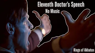 Doctor Who | The Rings of Akhaten | The Eleventh Doctor's Speech | No Music