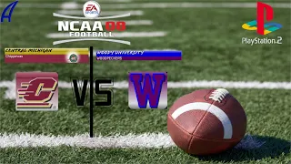 WWFL Regular Season Week 8: Central Michigan Chippewas (FBS) at Woody University Woodpeckers (WWFL)