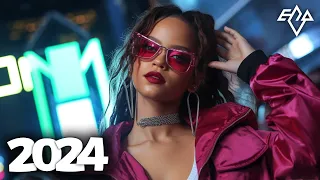 Dua Lipa, David Guetta, Rihanna, Bebe Rexha, Alan Walker Cover 🎵 EDM Bass Boosted Music Mix #008