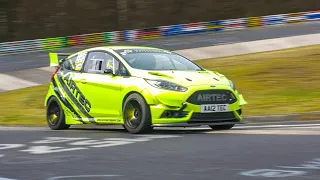 FASTEST FORDS of the NÜRBURGRING! COSWORTH RS, Focus RS, Mustang GT500 etc Touristenfahrten