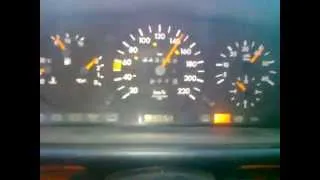 Mercedes benz 250D 0-150 km/h