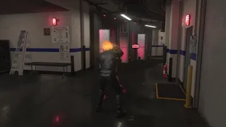 WWE 2K19 scott hall v ghost rider  backstage brawl