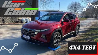 Hyundai Tucson 2021 AWD 1.6 CRDi 4x4 Test on Rollers - CarCaine