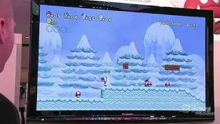 New Super Mario Bros. Wii Nintendo Wii Gameplay - E3 2009: