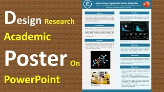 Design Academic Research Poster in PowerPoint