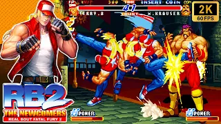 Real Bout Fatal Fury 2 - Terry Bogard (Arcade / 1998) 2K 60FPS