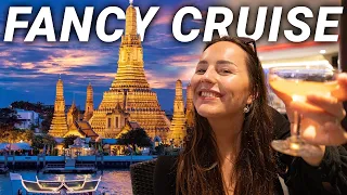 WE DID THE BANGKOK DINNER CRUISE (not the romantic dinner we expected..)