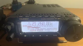 Digital NOTCH Filter (DNF) test Yaesu ft-891