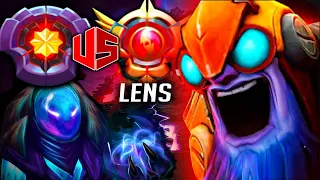 MASTER TIER ARC WARDEN VS LENS GRAND MASTER TIER TINKER | DOTA 2 7.34D | LENS TINKER.