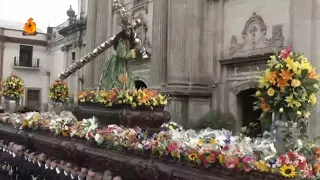 Jesús de la MERCED 🔴 SALIDA  Procesión de LA RESEÑA Martes Santo 2024 Templo de la Merced