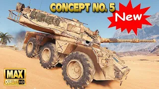 "Concept No. 5": New British Medium Tank - World of Tanks