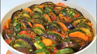 От этого Рагу Невозможно Оторваться! Вкуснейшее Блюдо из Баклажанов и Кабачков!