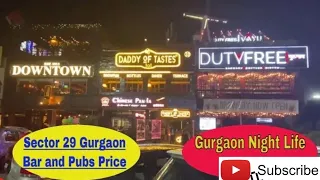 night life @gurgaon | Best Pub & night club in Sector 29 Gurgoan | Gurugram night life