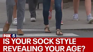 Is your sock style revealing your age?