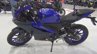 Yamaha R125 Motorcycle (2023) Exterior and Interior