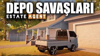 DEPO SAVAŞLARINDAN PARAYI BULDUK !! TÜRK YAPIMI ESTATE AGENT SİMULATOR #2