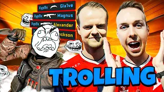 Globals Vs Faceit lvl 10 - Astralis trolling In MM