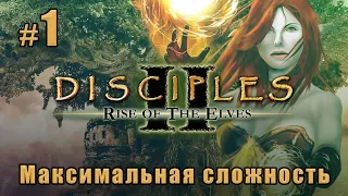 Прохождение Disciples II: Rise of The Elves. Максимальная сложность. #1