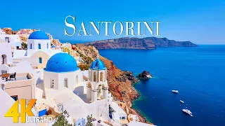 Santorini 4K - Scenic Relaxation Film With Inspiring Cinematic Music