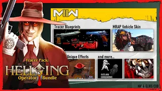 MW2 Hellsing Operator Bundle With Alucard ➡️ (Finishing Move, Tracers, Animated Weapon, Anime Truck)