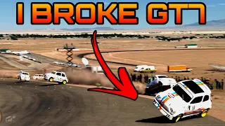 I turned Gran Turismo 7 into a GLITCHED & BROKEN MESS!