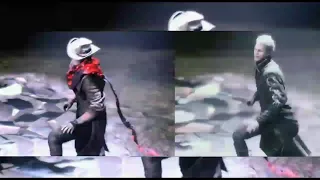 vergil and dante dancing comparison