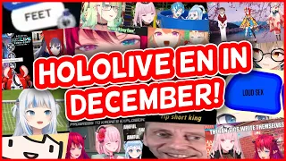 The 𝘽𝙀𝙎𝙏 Hololive English Moments From DECEMBER! [𝙈𝙊𝙉𝙏𝙃𝙇𝙔 𝙍𝙀𝘾𝘼𝙋] | HololiveEN Clips