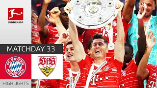 FC Bayern München - VfB Stuttgart 2-2 | Highlights | Matchday 33 – Bundesliga 2021/22