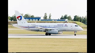 Sukhoi Superjet 100-95B  RA-89135  Severstal Air Company Arrival and departure from Minsk MSQ/UMMS