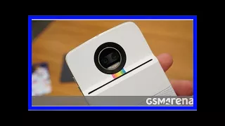 Polaroid insta-share printer motomod hands-on reivew