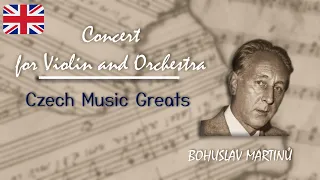 Concert for Violin and Orchestra – Bohuslav Martinů | Czech Music Greats